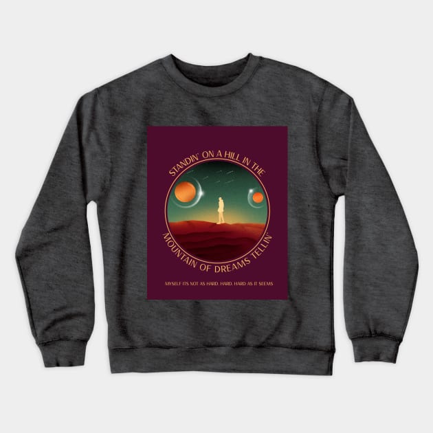 going to california Crewneck Sweatshirt by Opesh Threads